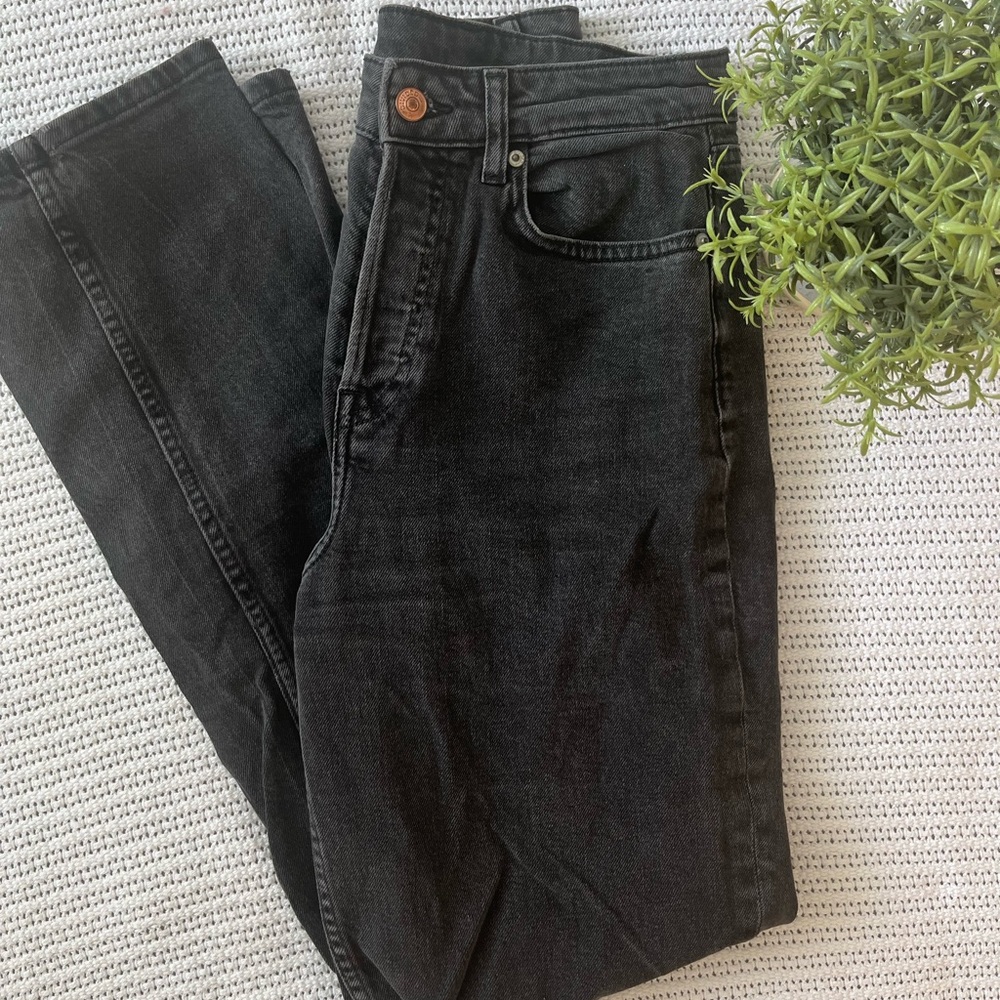 90s Straight High Jeans